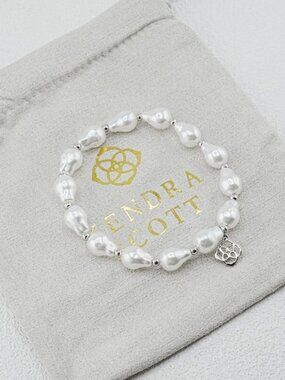 Kendra Scott Teardrop Pearl Bracelet